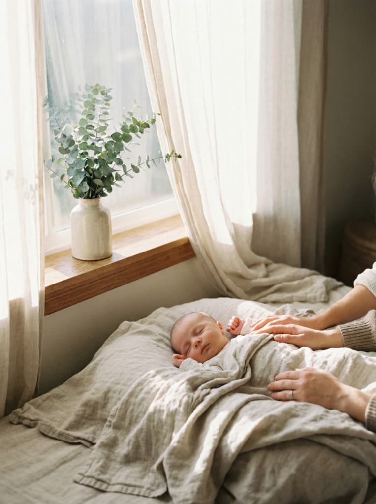 Baby sleeping peacefully